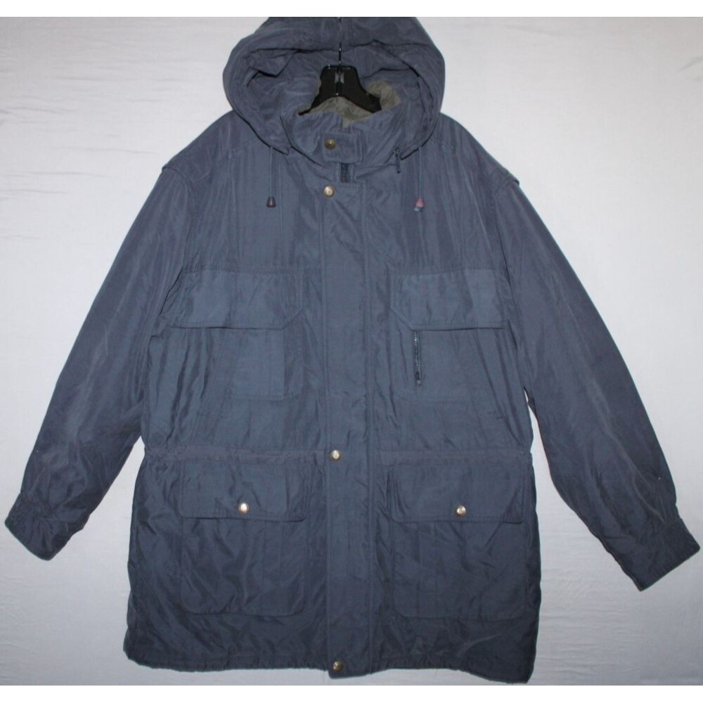 Vintage Utex Acuman Collection Jacket Blue Size Large Inside Waist Adjuster